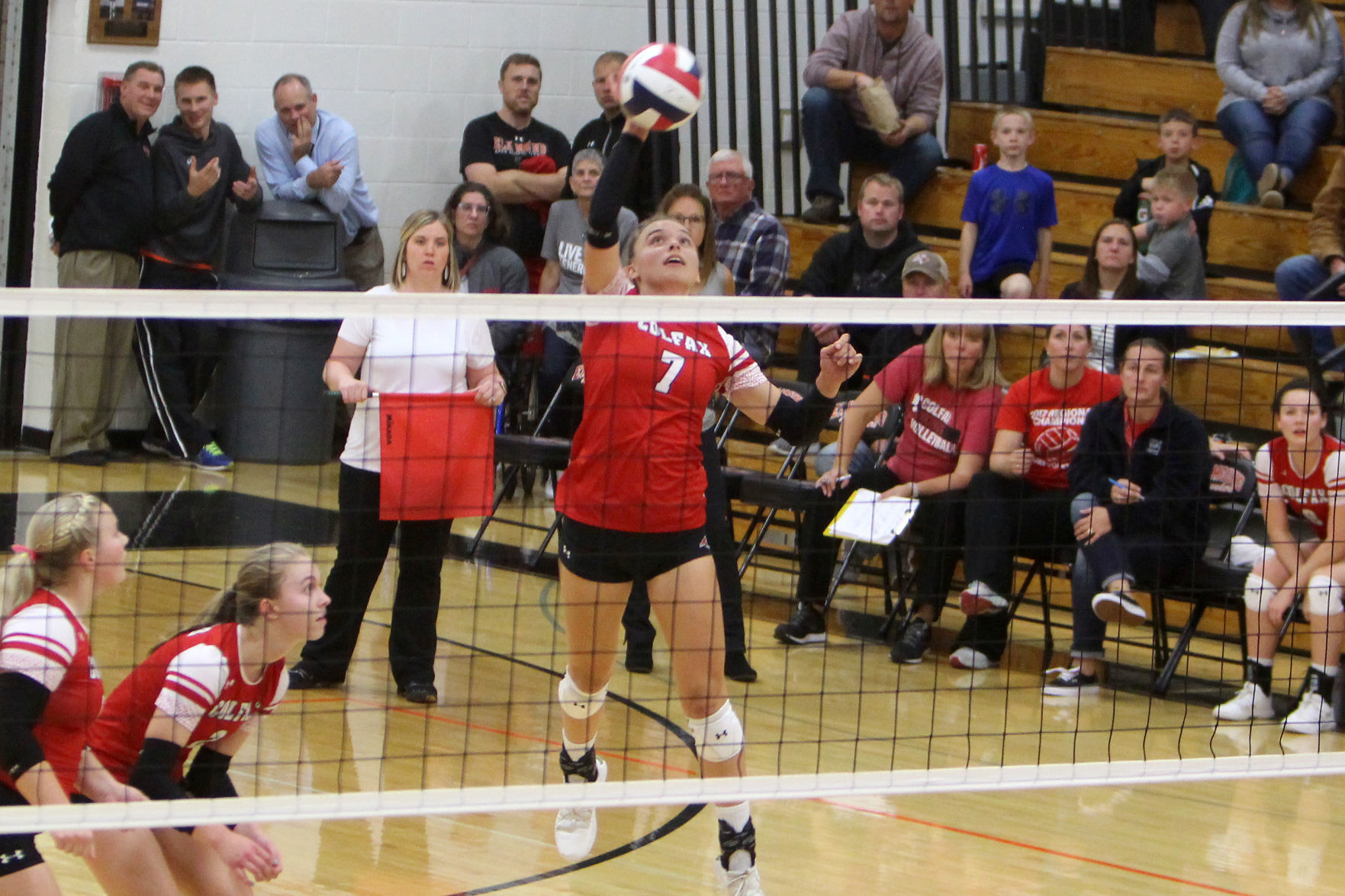 Colfax at Elk Mound volleyball 10-17-19